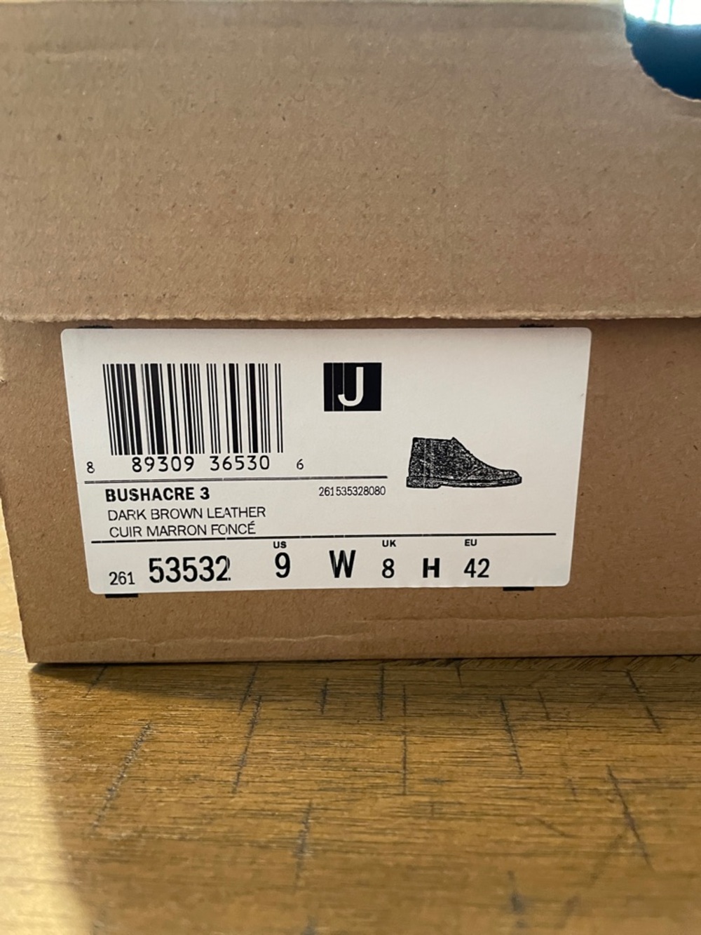 Buschacre 3 Dark Brown Leather Boots - Size 9 US